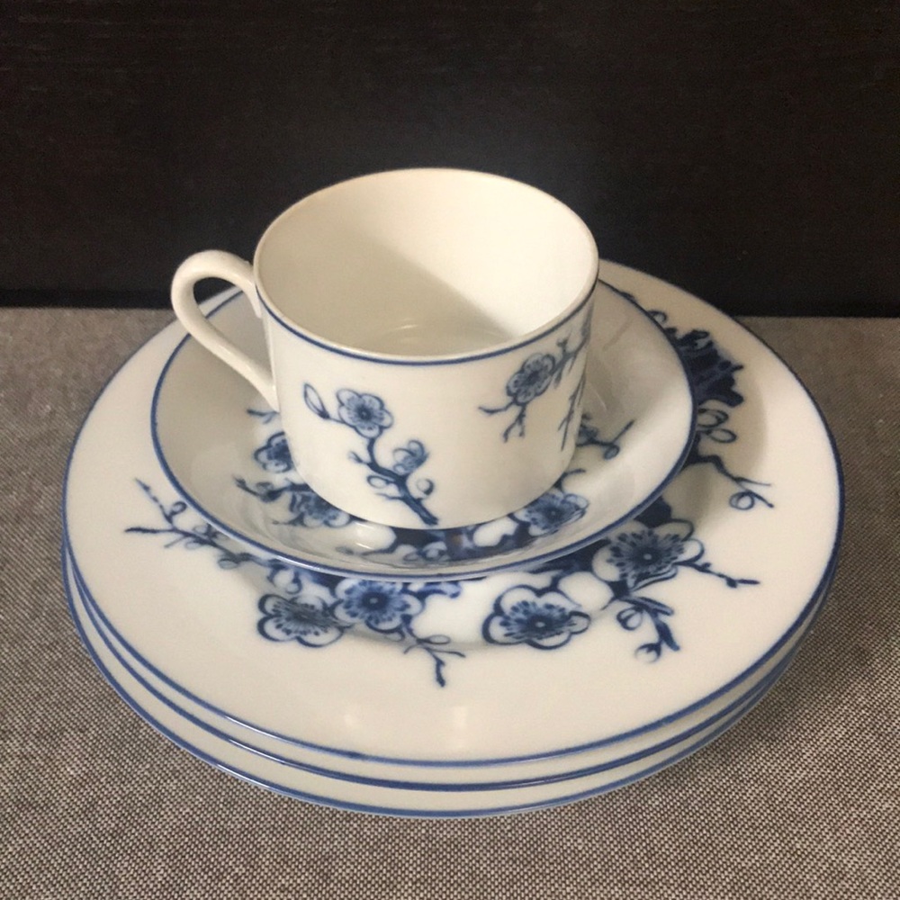 Blue Vases by The Haldon Group Plates